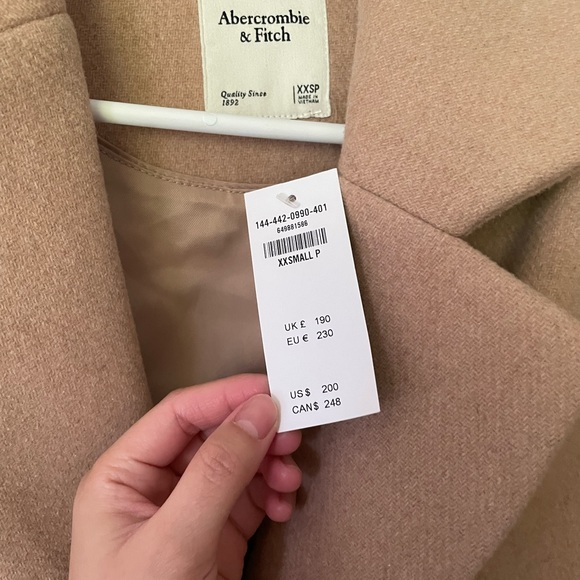 Abercrombie Wool Coat - Picture 2 of 5